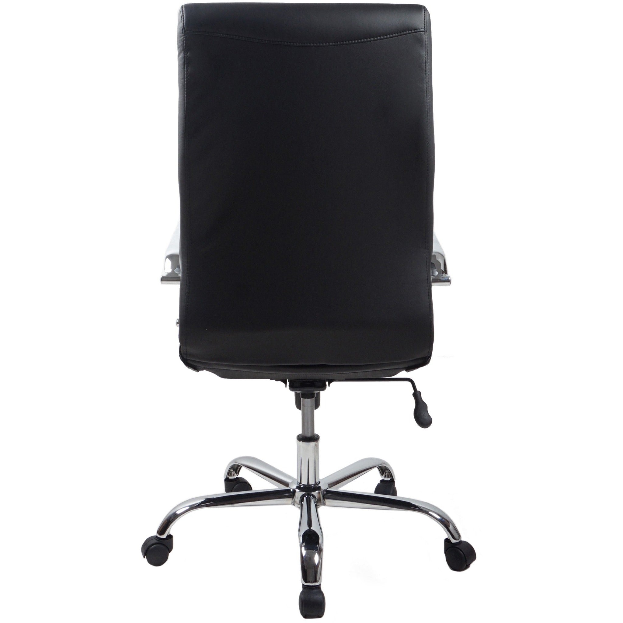 RealBiz Gen3 Modern Comfort Series High-Back LeatherPro Chair, Jet Black