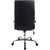 RealBiz Gen2 Modern Comfort Series High-Back LeatherPro Chair, Jet Black