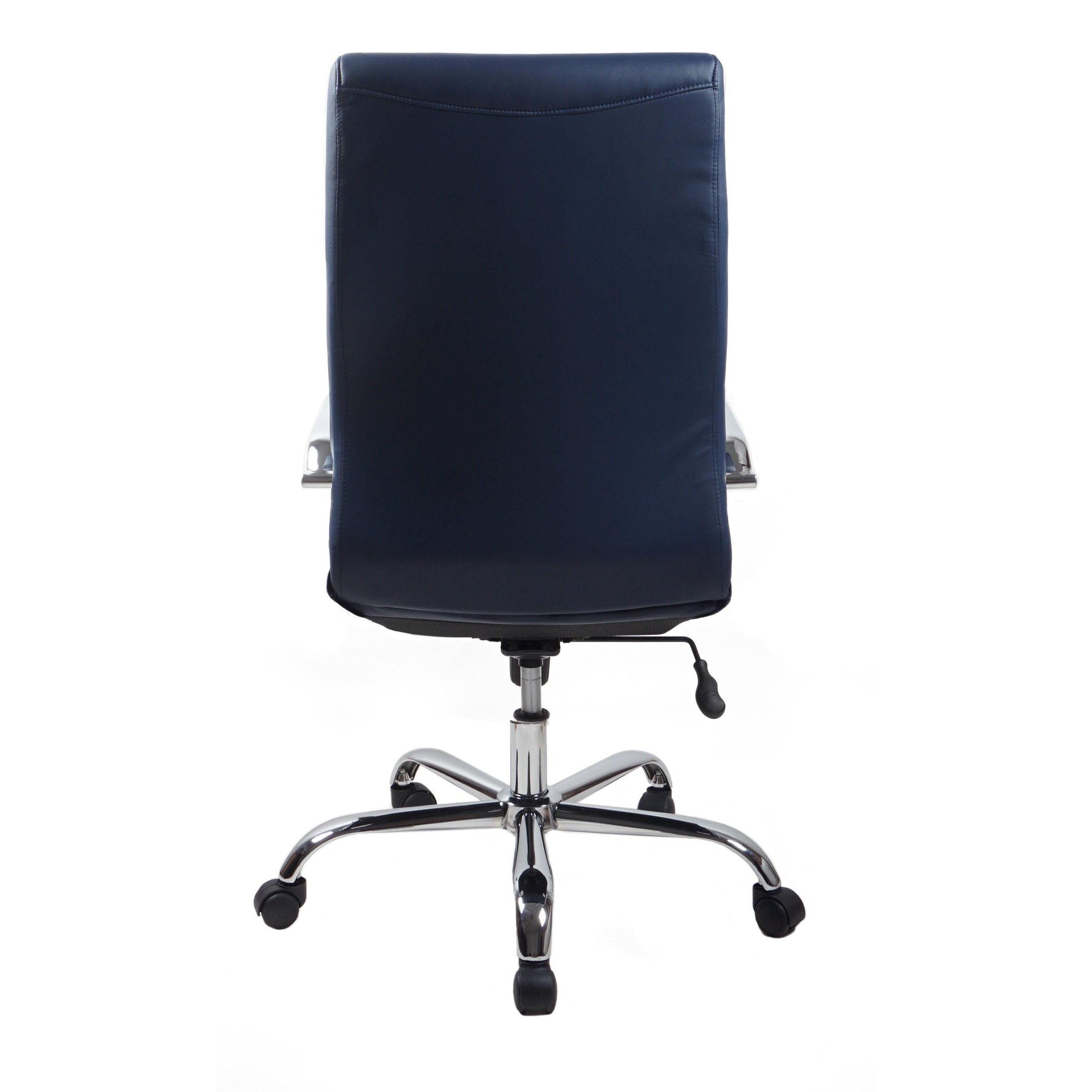 RealBiz Gen3 Modern Comfort Series High-Back LeatherPro Chair, Midnight Blue
