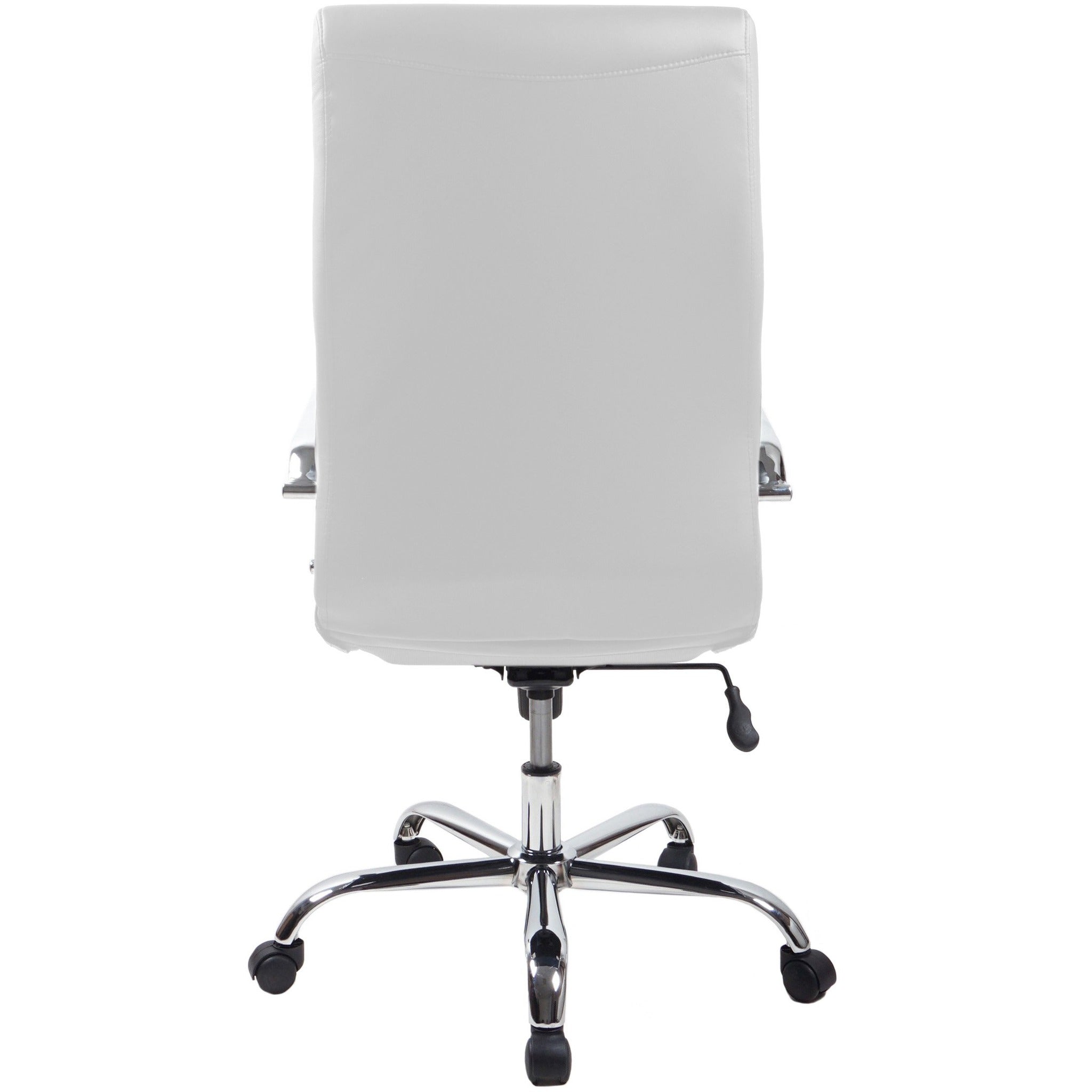 RealBiz Gen3 Modern Comfort Series High-Back LeatherPro Chair, Pure White