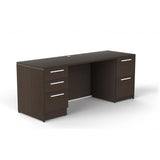 Chiarezza Double Pedestal Straight Desk