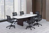 Empresario Boat Shaped Laminate Conference Table