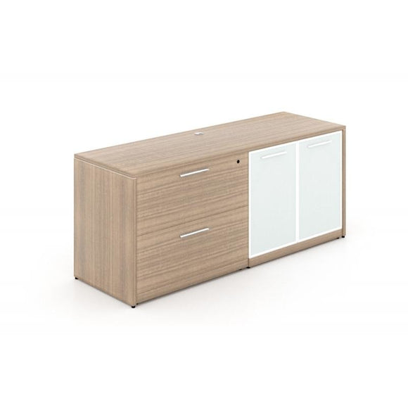 Chiarezza Lateral File Cabinet & Storage Cabinet Combo