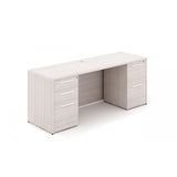 Chiarezza Double Pedestal Straight Desk