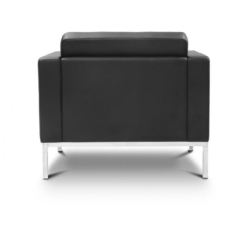 Chiarezza Luxe Lounge Chair, Bonded Leather