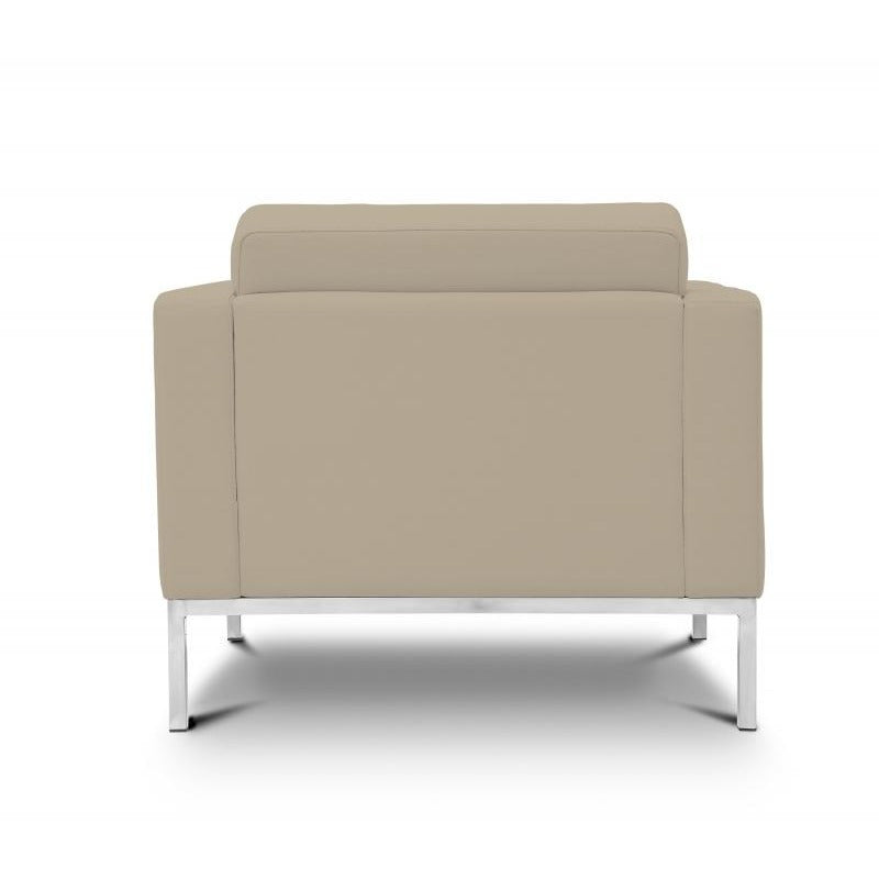 Chiarezza Luxe Lounge Chair, Bonded Leather