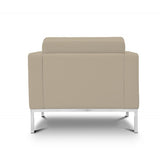 Chiarezza Luxe Lounge Chair, Bonded Leather
