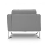 Chiarezza Luxe Lounge Chair, Bonded Leather
