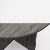Sheridan 41" Round Conference Table, Stone Gray