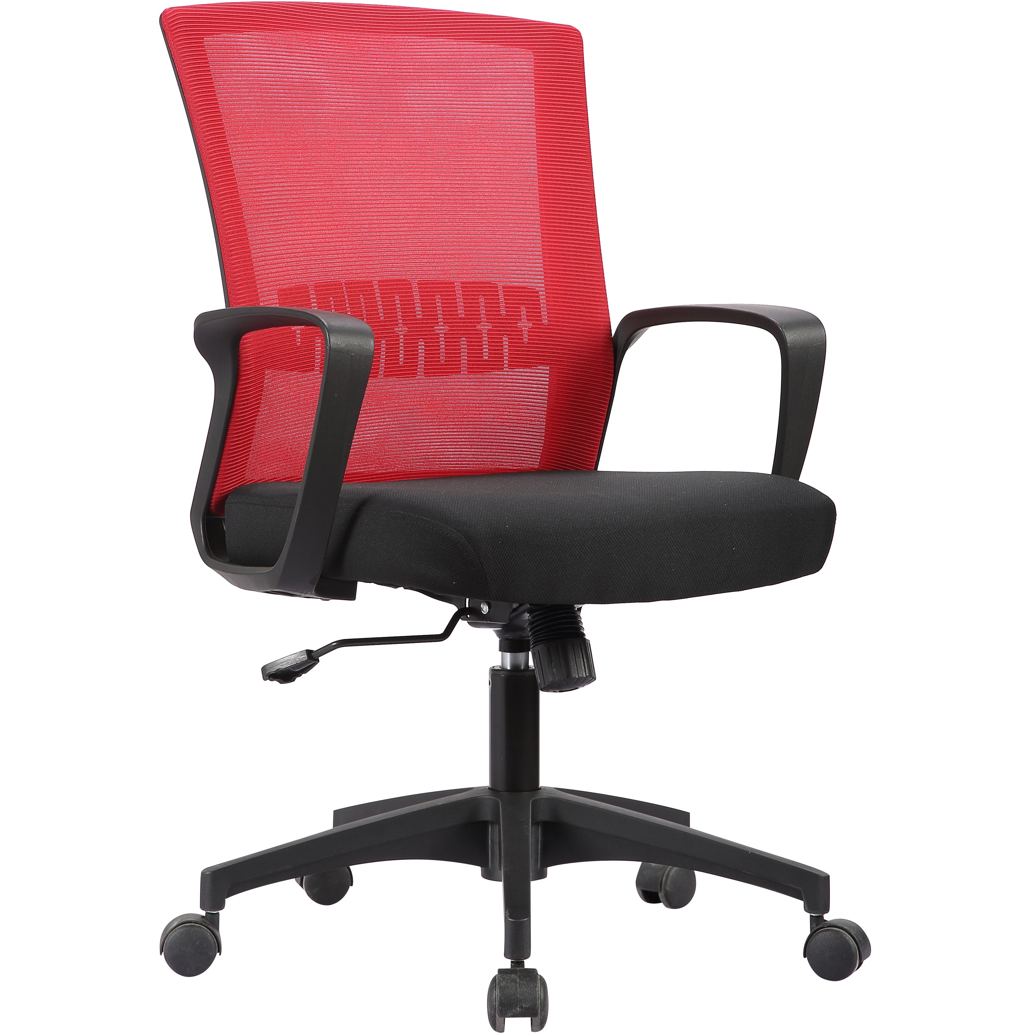 Haley II Ergonomic Mesh Task Chair, Rouge Red