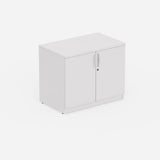 Sheridan One-Shelf 36"W Storage Cabinet, White