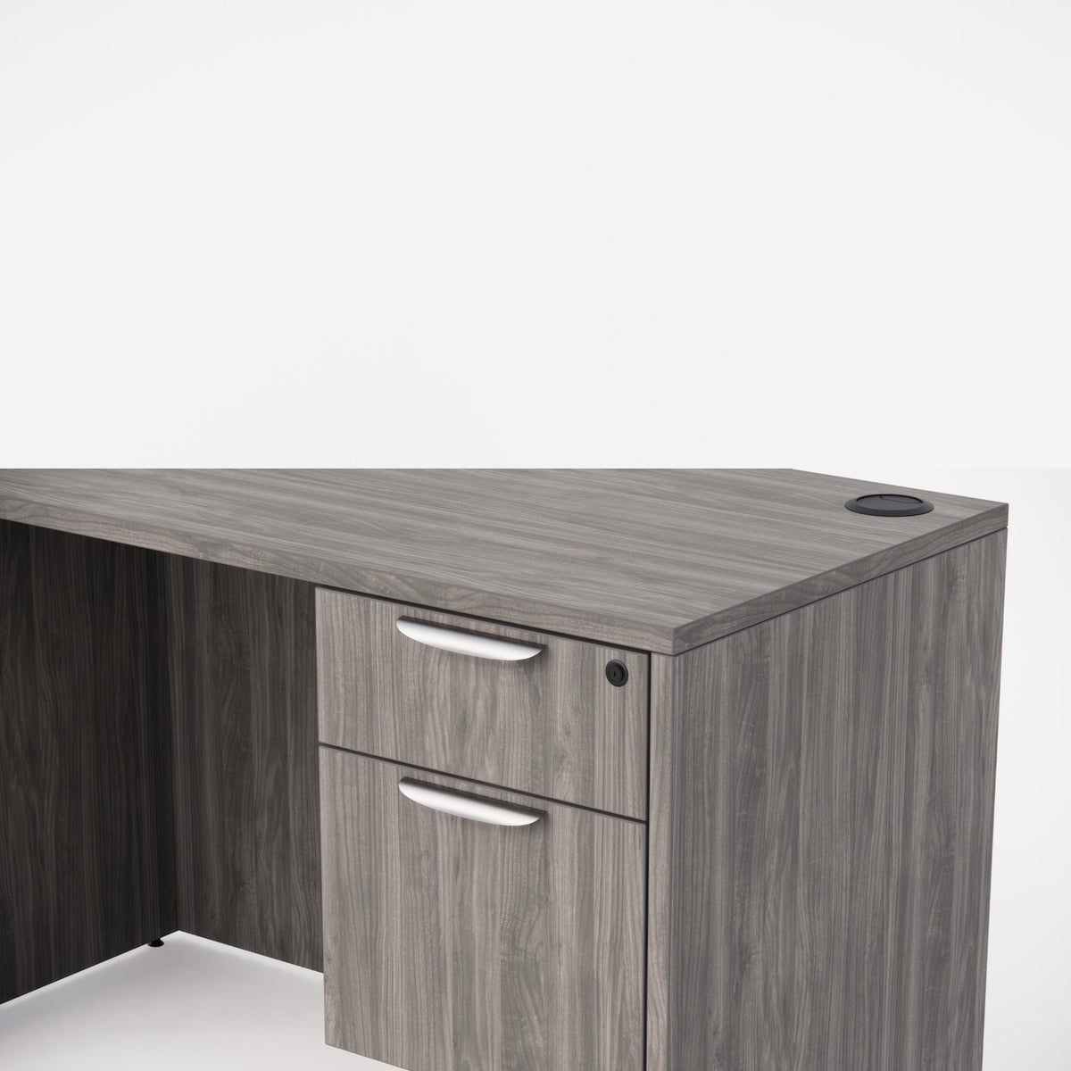 Sheridan Gen2 Agent Desk with Locking Hanging Box/File Pedestal Drawers, 48