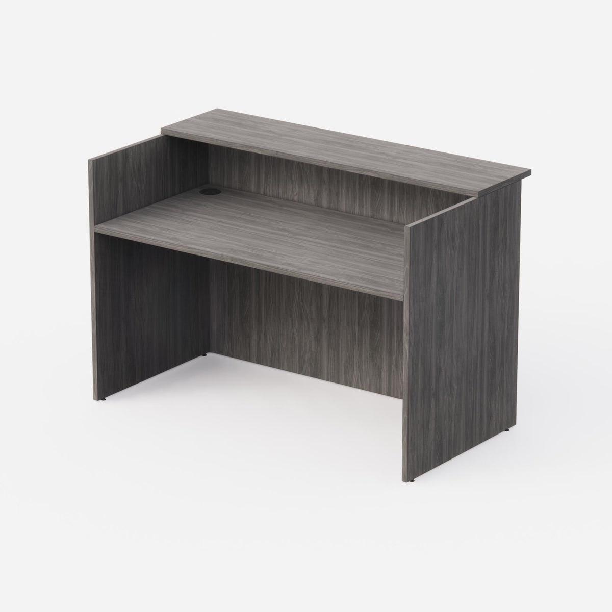 Sheridan 5-Ft. Reception Desk Shell with Rectangular Laminate Counter, 60