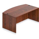 Preva 71" Bow Front Desk Shell