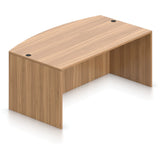 Preva 71" Bow Front Desk Shell