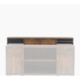 (Scratch & Dent) Sauder Outlet Clifford Place Organizer Hutch, Grand Walnut