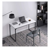 Coleshome Computer Desk 31", Modern Simple Style Desk for Home Office, Sturdy Writing Desk,White