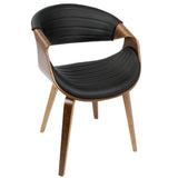 La Volna Series Dark Visitor Chair