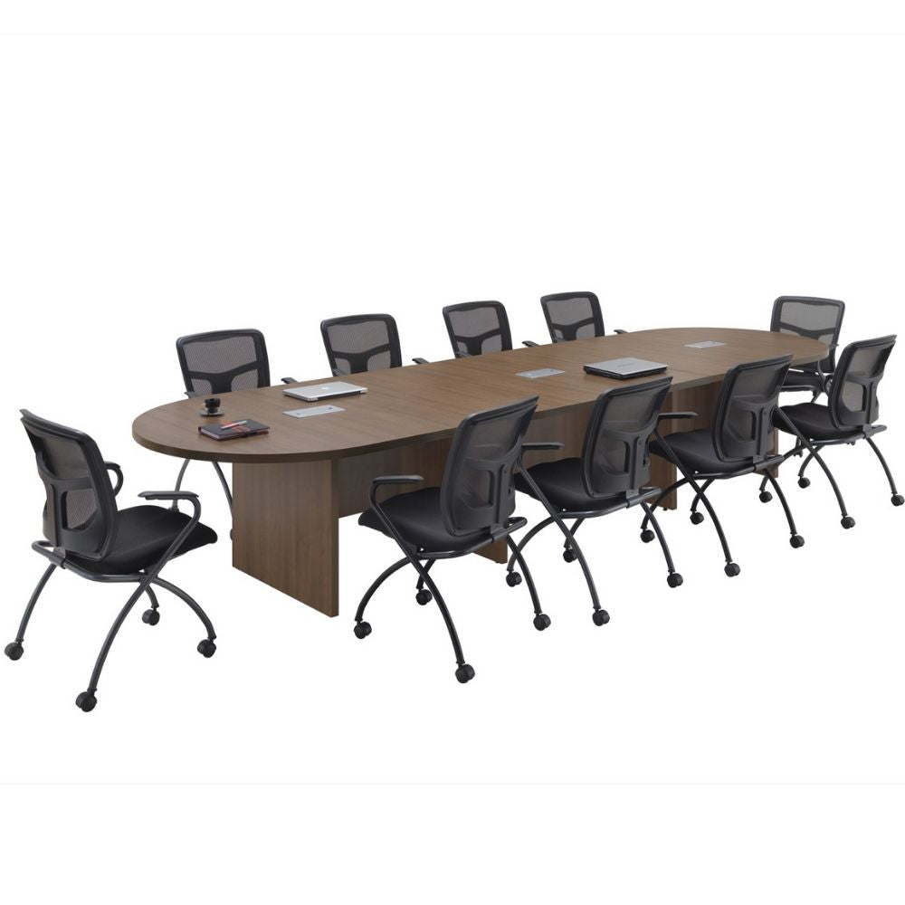 Empresario Racetrack Laminate Conference Table