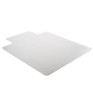 SuperMat Studded Beveled Mat for Medium Pile Carpet, 36 x 48", Clear