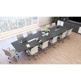 Chiarezza Deluxe Conference Table (8 ft, 10 ft, or 12 ft)