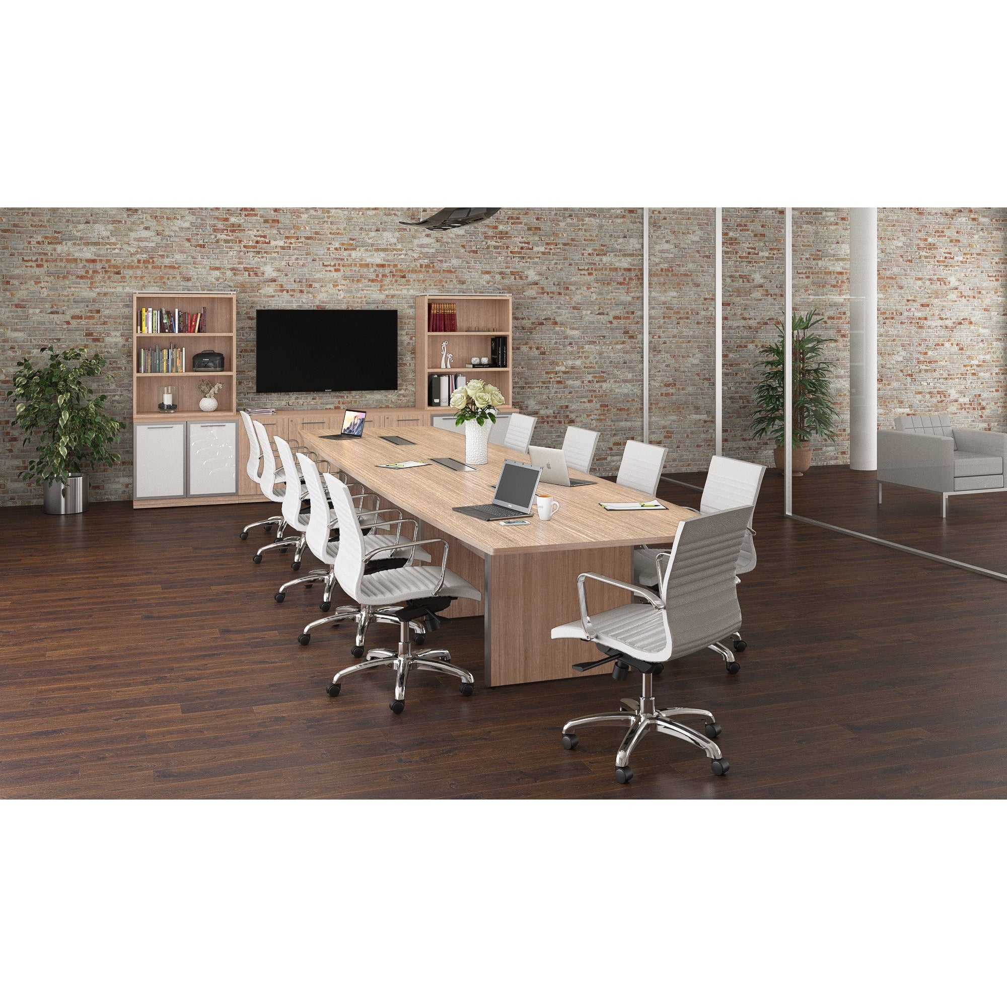 Chiarezza Deluxe Conference Table (8 ft, 10 ft, or 12 ft)