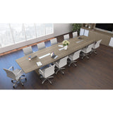 Chiarezza Deluxe Conference Table (8 ft, 10 ft, or 12 ft)