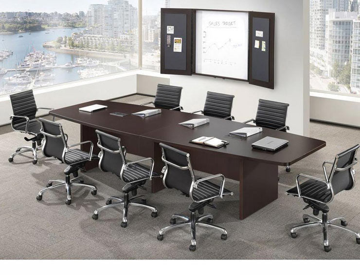 Empresario Boat Shaped Laminate Conference Table