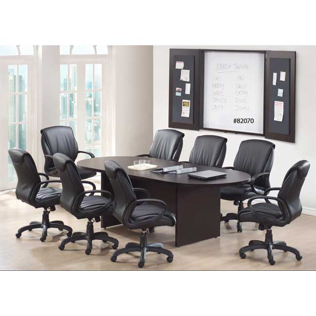 Empresario Racetrack Laminate Conference Table