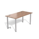 Essentials 60" Powered Writing Desk, Espresso