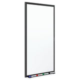 (Scratch & Dent) Quartet Classic Total Erase Dry-Erase Whiteboard, Aluminum Frame, 3' x 2'