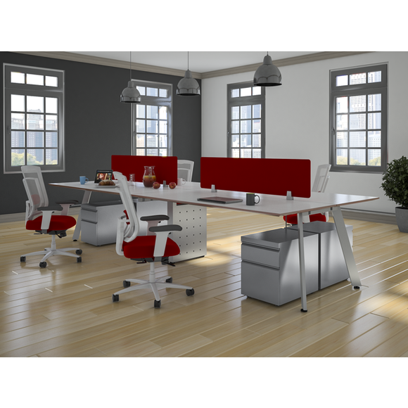 Lucid Shared Work Space with Dividers